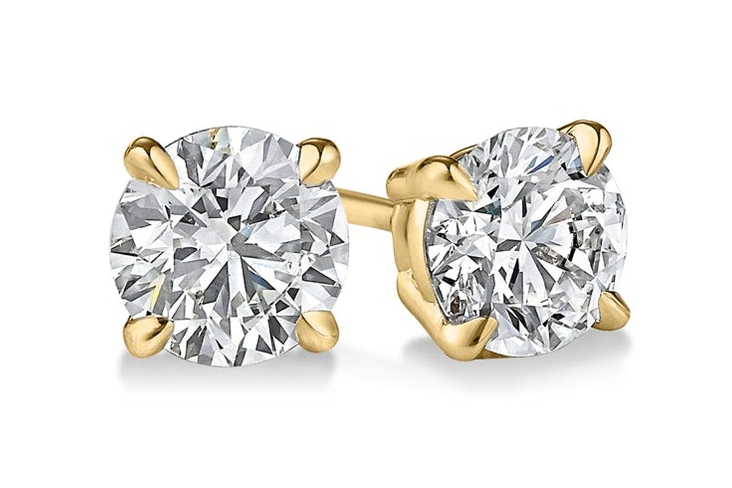 Best lab diamond stud earrings